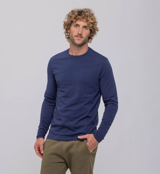 חולצת כותנה בייסיק ניקי ארוך