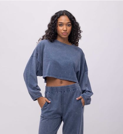 חולצת כותנה וויטלי וינטאג' וואש